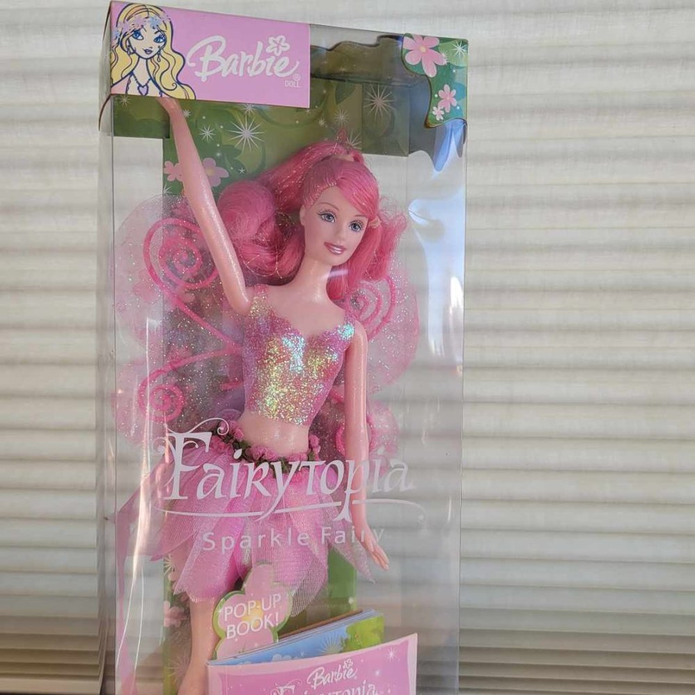Fairytopia Sparkle Fairy Barbie with Pop Up Book!